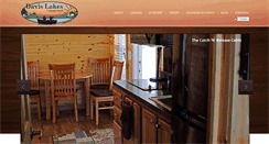 Desktop Screenshot of davislakescampground.net