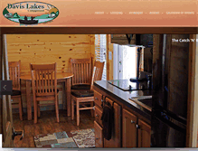 Tablet Screenshot of davislakescampground.net